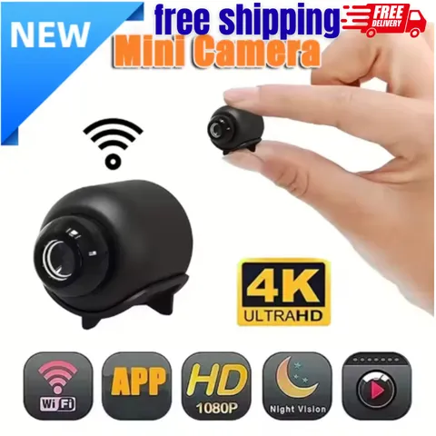 Mini Wifi IP Camera Home Security Night Vision HD 1080P Motion Detection