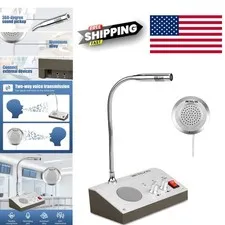 Window Speaker Intercom System Dual Way Voice for Business and Restaurant
