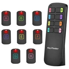 Key Finder Locator Tags, Lost Remote Finder Make Noise, TV Remote Control Fin...