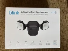 Blink Outdoor 4 Floodlight Camera Battery Powered, 700 Lumens LED