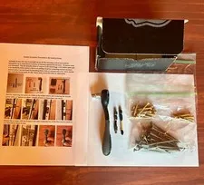 Home Invasion Prevention Kit Improve Security Strengthen Doors Prevent Kick-Ins