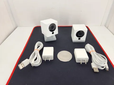 Wyze Cam V2 Indoor  Security Cameras 1080p HD  Lot of 2