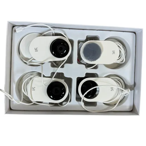 YI Home Camera Family Pack 4 in 1 720p HD Indoor Security Night VisionYHS-113-IR