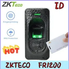 ZKTeco FR1200 IP65 Waterproof Fingerprint Reader RFID Card Reader Access Control