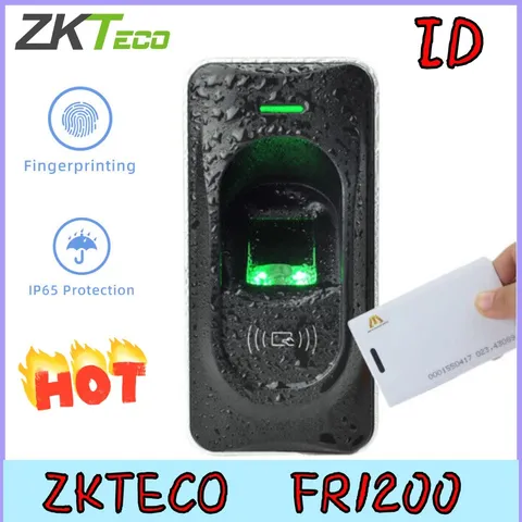 ZKTeco FR1200 IP65 Waterproof Fingerprint Reader RFID Card Reader Access Control
