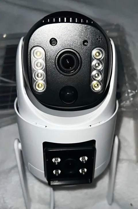 QV380 BP5 — Solar-Powered Dual View PTZ Linkage Camera