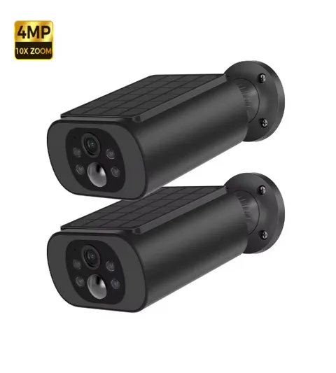 Solar WiFi Security Camera 2.5K AI Detection Color Night Vision