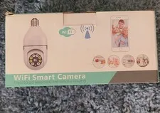 Light Bulb Socket Smart Security Camera WiFi New In Box