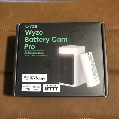 Wyze Battery Cam Pro Security Camera - White - Brand New