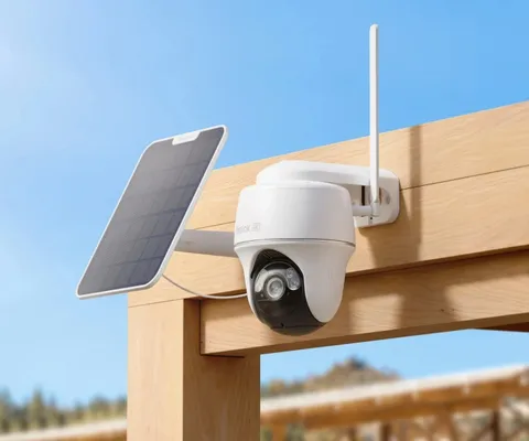 Reolink Go PT 4G Security Camera with Solar Panel - White Brand New Sealed