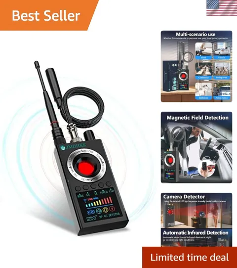 Multi-Functional Privacy Protection Device: IR & Magnetic Detection Compact Tool