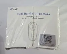2K QHD Dual-Band Wi-Fi Battery-Powered Out/In Security Camera