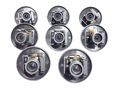 LOT OF 8 -DVTEL Fixed Dome Camera Day/Night PAL Variable Focus Lens Mixed