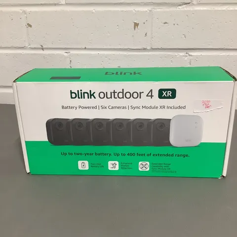 Blink Outdoor 4 XR Wireless Security Camera System 6-Camera Kit