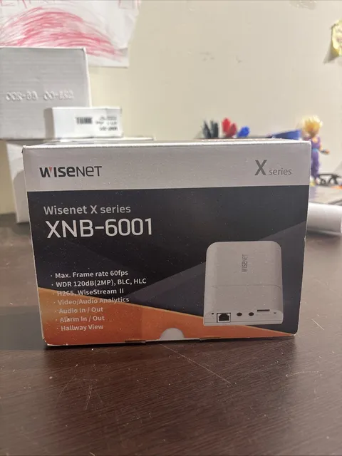 Hanwha Techwin XNB-6001 Wisenet X Series 2MP Network Camera Main Module Base NIB