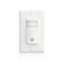 Motion Light Switch, No Neutral Wire, PIR Motion Activated Wall Switch with S...
