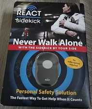 REACT SIDEKICK Self Defense Personal SAFETY Keychain Security Alarm -B2