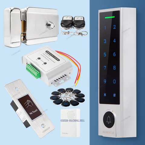 HOMSECUR IP66 APP WIFI Access Control Set Electric Lock With Keys