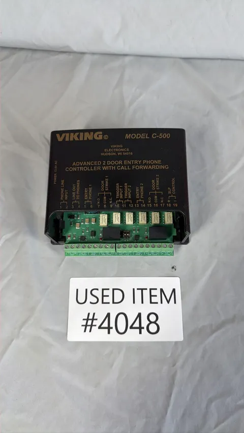 Viking C-500 Entry Phone Controller Call Forward