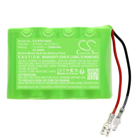 Battery 2000mAh Type 377040 2412-3012 PA000570 for Roto RT2 SF G1 RT1 DS1000