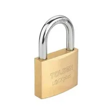Tolsen Heavy Duty Brass Padlock 50mm with 3 Keys Double Bolted - 551155