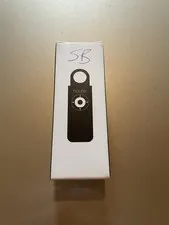 Hootie Personal Keychain Alarm for Protection of Women Kids Siren Light - Black 
