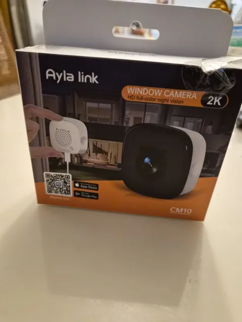 New In Sealed Box Window Security Camera System 2K Color