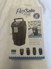 Flex Safe Aqua Vault Portable Travel Safe Anti-Theft Beach Airplane Cruise 35
