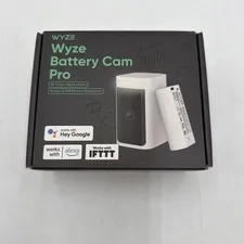 WYZE Battery Cam Pro 2K HDR Wireless Indoor/Outdoor Security Camera 