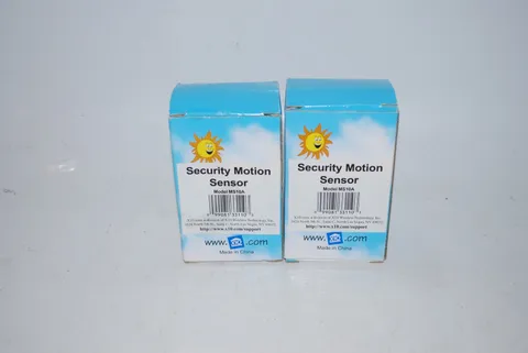 2× X10 MS10A Wireless Motion Sensors – Brand New in Box – Home Security