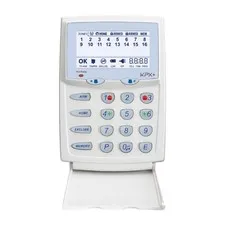 NESS Kpx Plus Lcd Keypad White With Cell Signal Status Icon Dplus