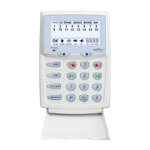 NESS Kpx Plus Lcd Keypad White With Cell Signal Status Icon Dplus