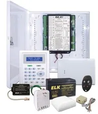 ELK Two Way Wireless Ready Home Alarm Kit M1 Gold M1GSYS4STW