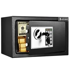 Safe Box for College Dorm Room with Fireproof Waterproof Bag, Money Safe with...