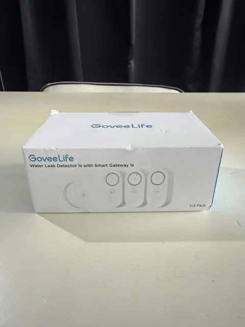 GoveeLife Smart Water Leak Detector 1s 1+3 Pack- Opened