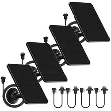 4 Pack Solar Panel for Blink Outdoor 2K+/4th Gen/3rd Gen XT3 - Eco-Friendly Powe