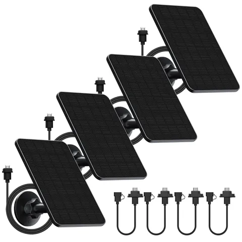 4 Pack Solar Panel for Blink Outdoor 2K+/4th Gen/3rd Gen XT3 - Eco-Friendly Powe