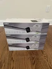 Lot of 3 - Lorex E841CA-E 4K Ultra HD IP Security Bullet Camera