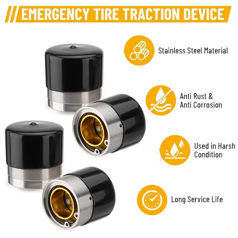 1.98" Trailer Wheel Bearing Protectors, Stainless Steel Axle Bearing w/Dust Cap