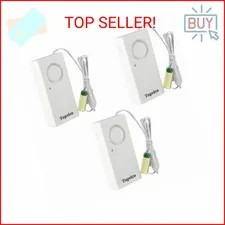 Topvico Water Leak Sensor Detector Flood Alarm for Basement RV Moisture 120dB Wo