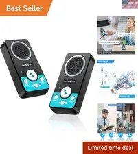Intercoms Wireless for Home, 2 Way Audio Hands-Free Long Range Wireless Inter...