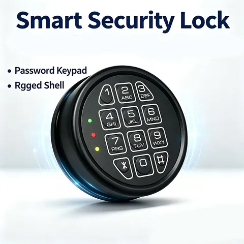 Black Keypad Electronic combination safe lock replacement, Swingbolt Lock