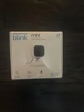 Blink Mini Indoor Smart Security Camera 1080p HD Motion Detection Alexa White