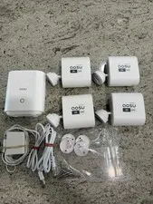 AOSU WirelessCam Pro 2K QHD Security Camera System 4 Cameras & HomeBase H1L