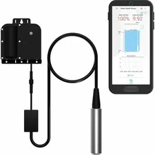 Smart Water Depth Sensor Liquid Level Sensor 16ft Long-Range LoRa Real-Time