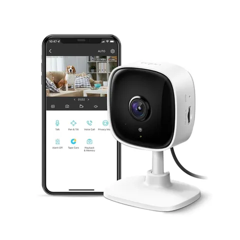 TP-Link Tapo C100 1080p Indoor Security Camera Wi-Fi Night Vision