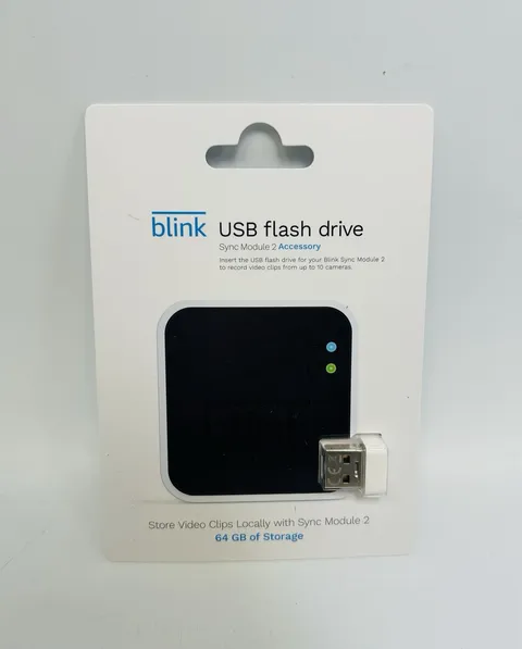 Blink USB Flash Drive For Local Video Storage w/ Blink Sync Module 2 NEW SEALED