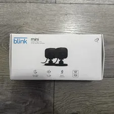 Blink Mini Indoor Wi‑Fi IP Security Camera 2-Pack Black 1080p Alexa 2-Way