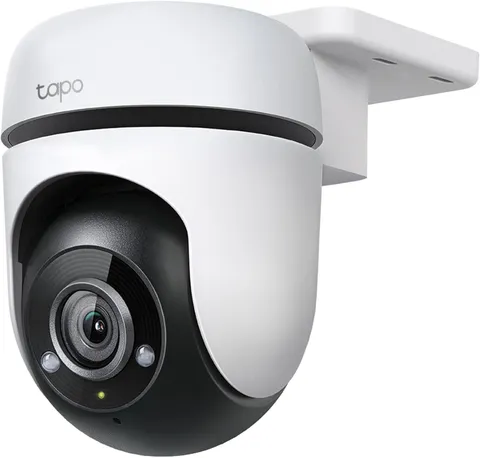 Tapo 1080P Outdoor Wired Pan/Tilt Security Wi-Fi Camera, 360° View, Motion Track