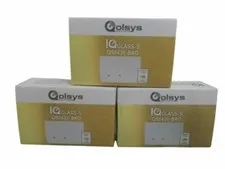 QO IQ Wireless S-Line Encrypted Glass Break Sensor -  1 FULL BOX 3 XTRA   SENSOR